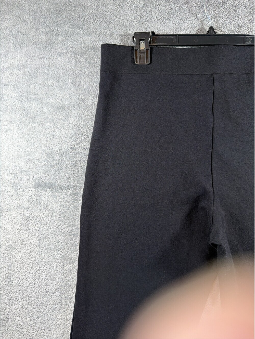 LOFT Women's Black Pull-On Pants Size Large Stretch Ponte Ankle Trousers - Picture 10 of 15
